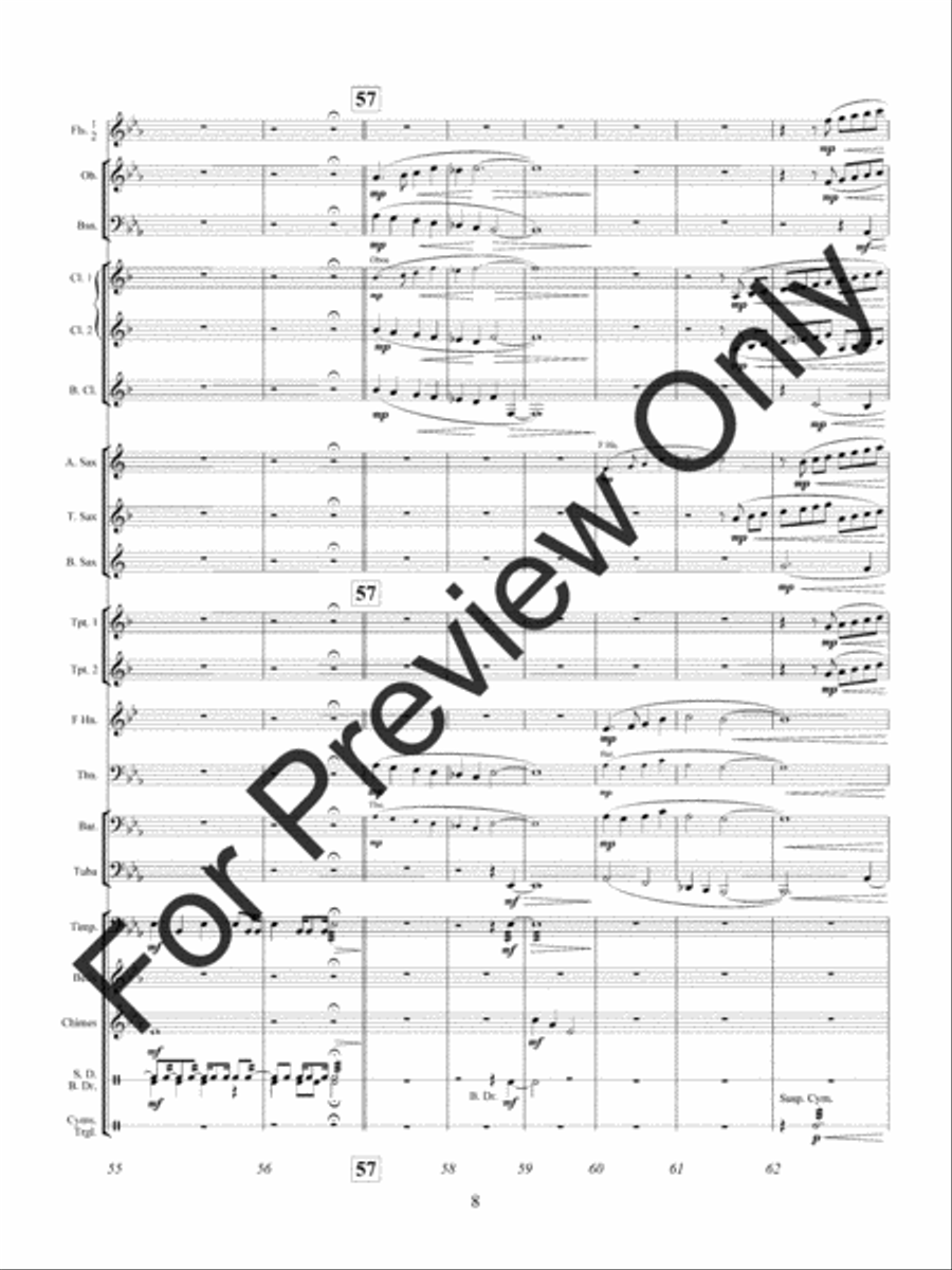 Dreams Of Scotland Concert Band scores gallery preview page 11