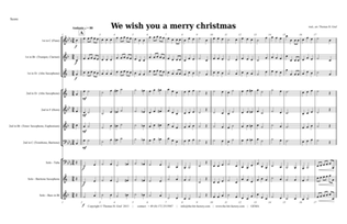 Book cover for We wish you a merry christmas TUBA & KIDS