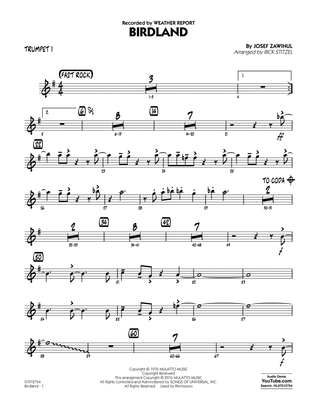 Birdland - Trumpet 1