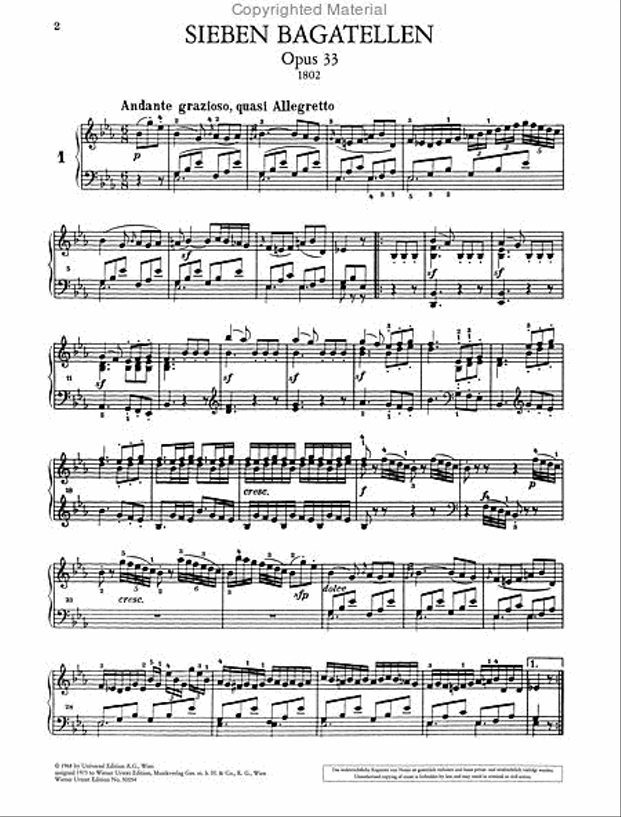 Bagatelles Chamber Music scores gallery preview page 2