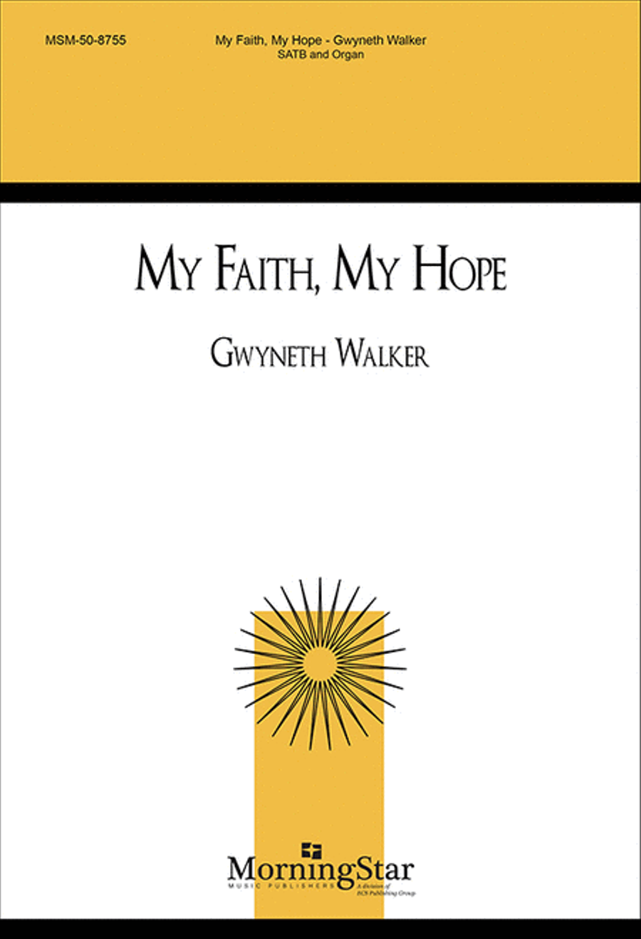 My Faith, My Hope 4-Part scores gallery preview page 1