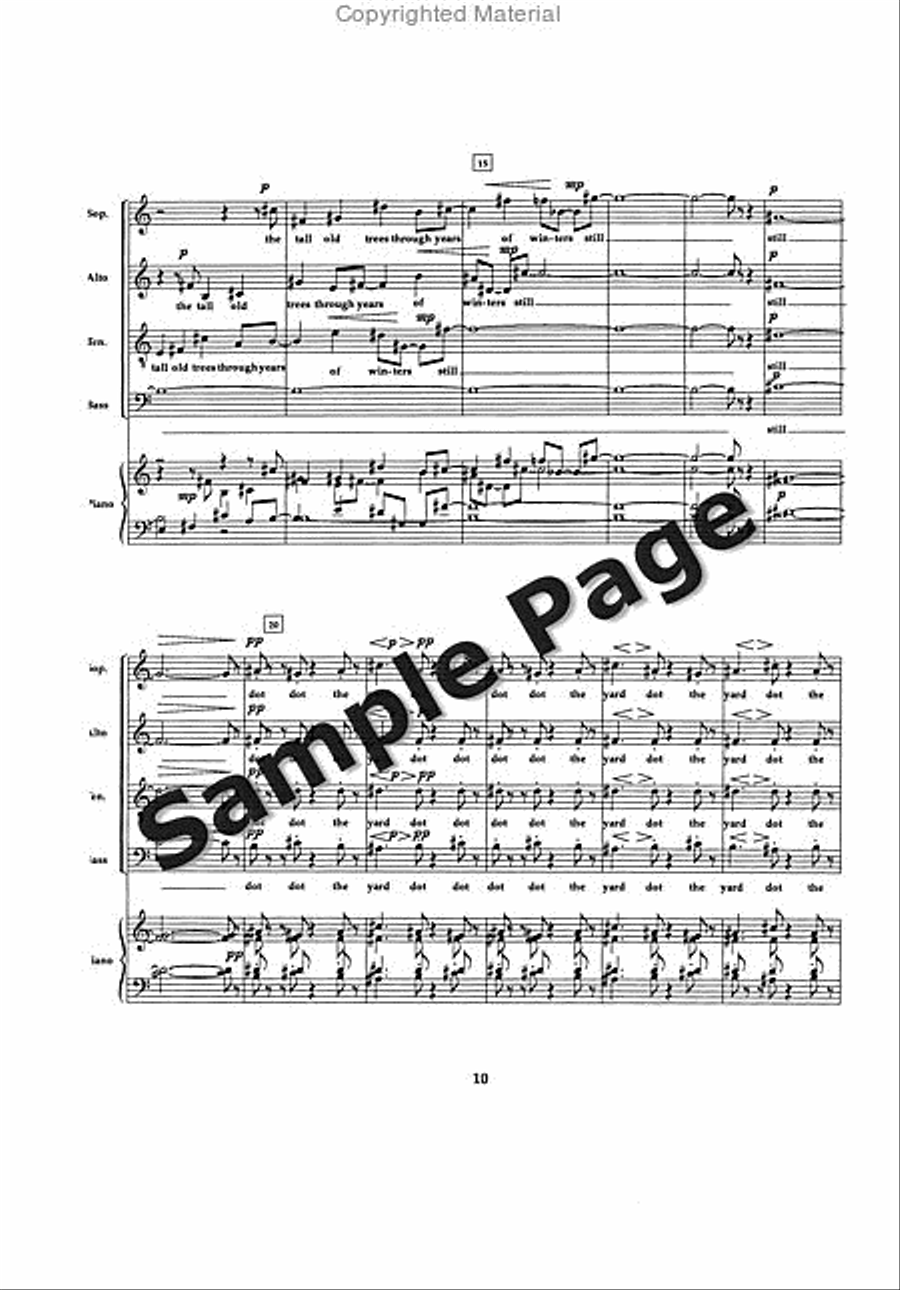 Color and Time 4-Part scores gallery preview page 13
