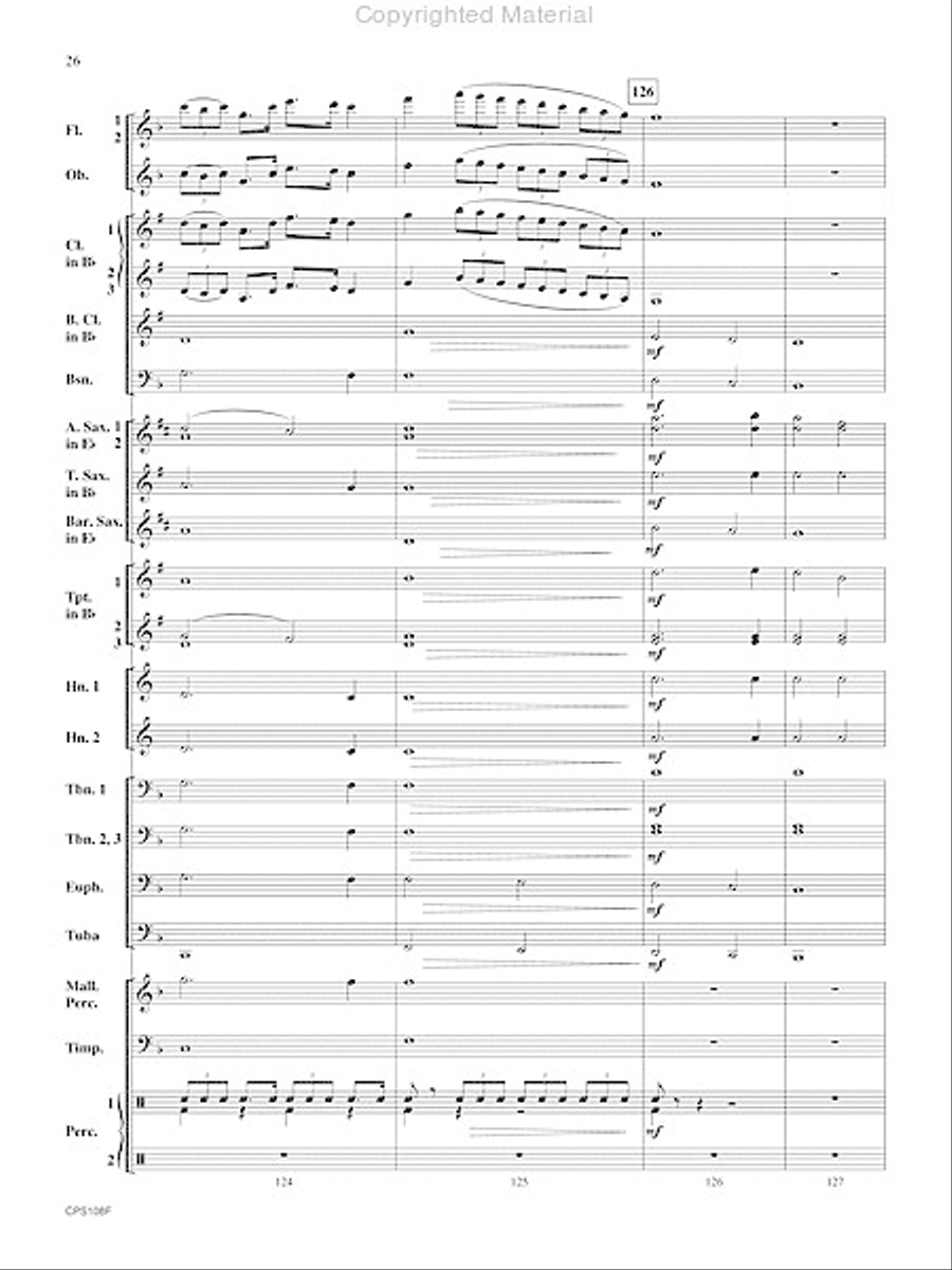 Aisling Gaelach Concert Band scores gallery preview page 27