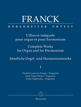Early Organ Works / Fragments