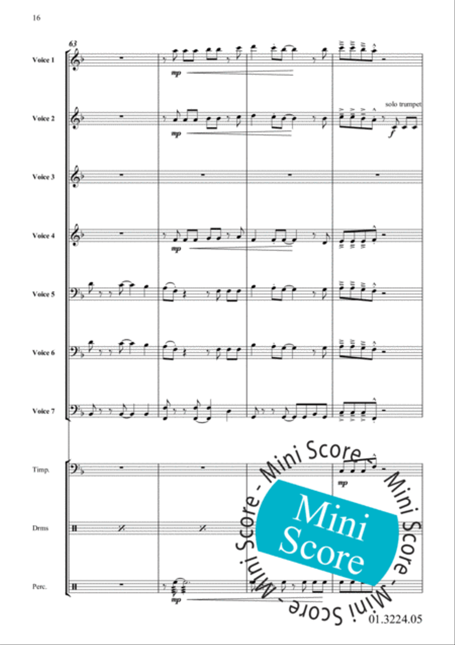 Stan and Stacy Brass Band scores gallery preview page 20