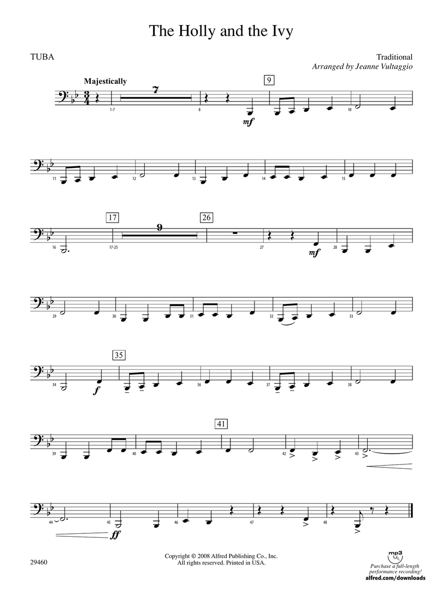 The Holly and the Ivy: Tuba