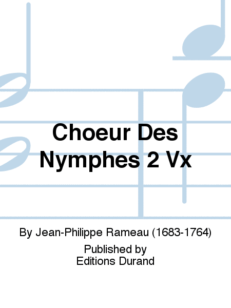 Choeur Des Nymphes 2 Vx