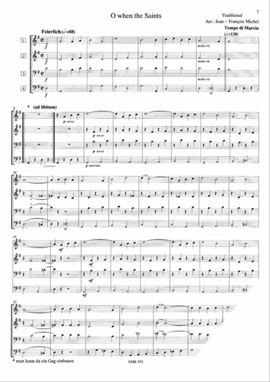 Quartet Album For All Occasions Brass Quartet scores gallery preview page 6