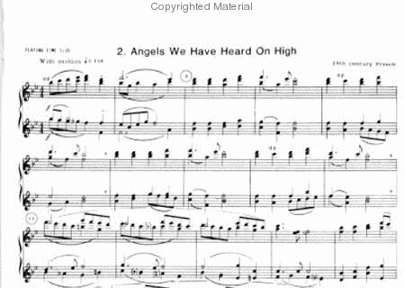 More Christmas Carols For Flute Choir - Condensed Score