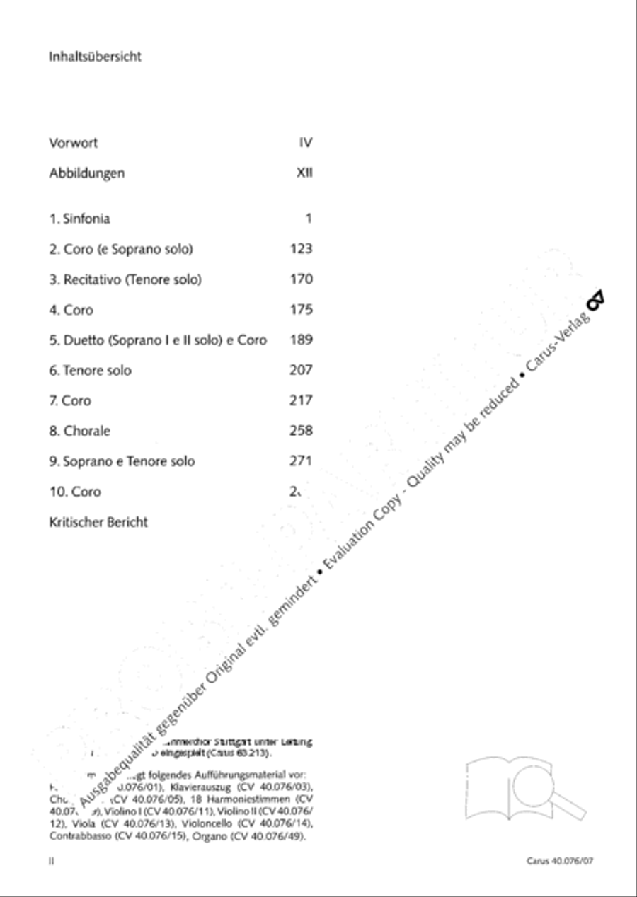 Hymn of Praise, MWV A 18 SSAATB scores gallery preview page 3