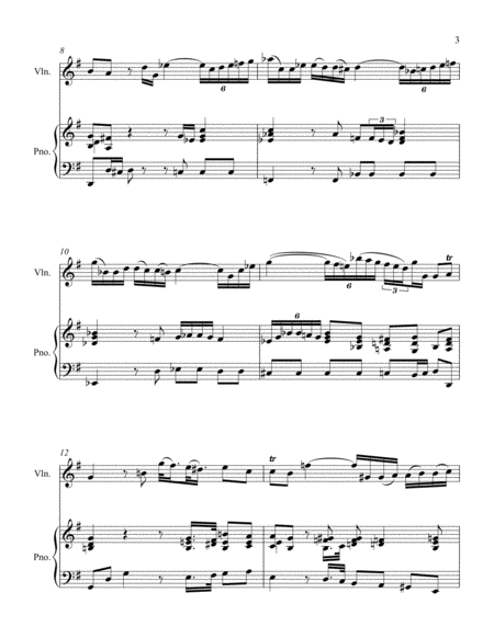 Violin Sonata in E Minor I. Adagio