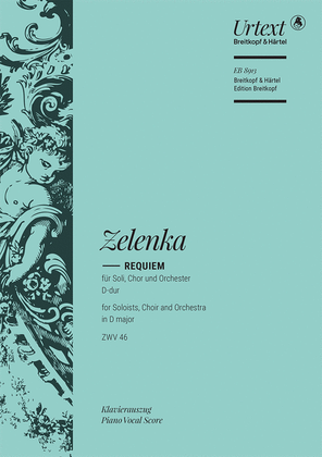 Book cover for Requiem in D major ZWV 46