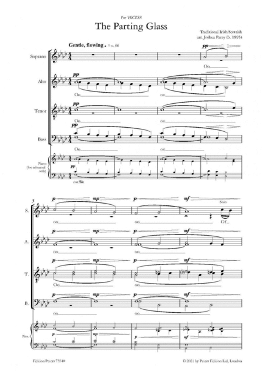 The Parting Glass The Parting Glass SSAATTBB scores gallery preview page 4