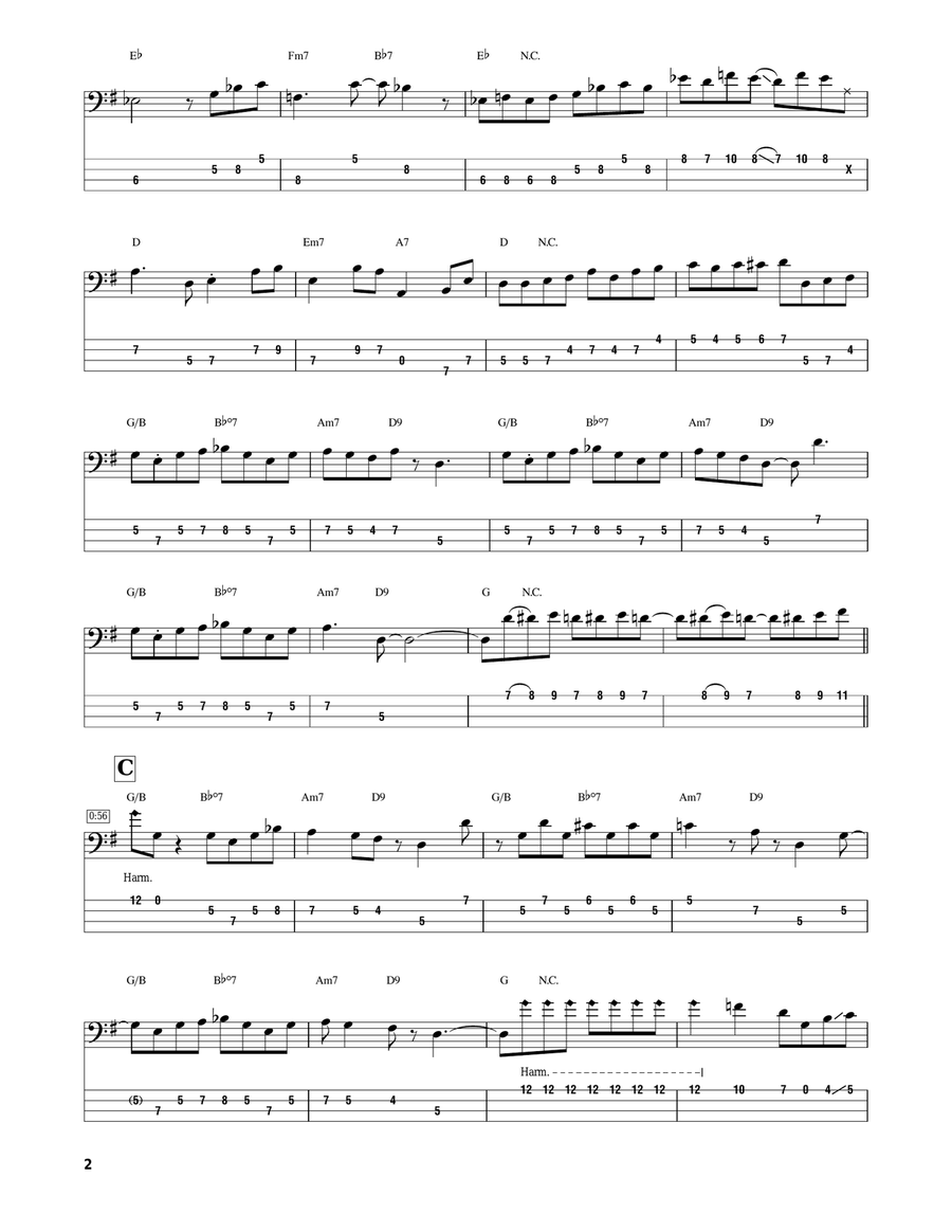 Pitter Panther Patter Pitter Panther Patter Electric Guitar scores gallery preview page 2
