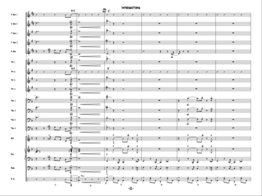 Intersections Jazz Ensemble scores gallery preview page 11