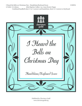 Book cover for I Heard the Bells on Christmas Day - Handchime Score