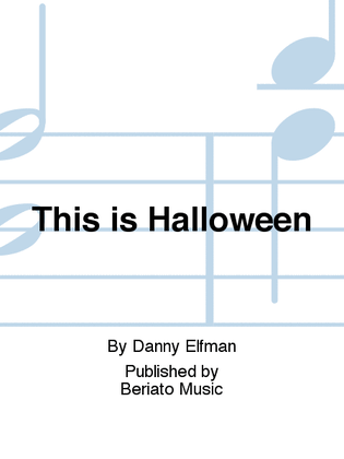 Book cover for This is Halloween