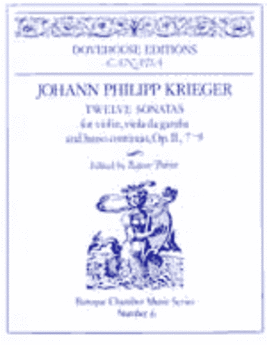 Twelve Sonatas Op 2, Nos. 7-9 (1693) Viola scores gallery preview page 1