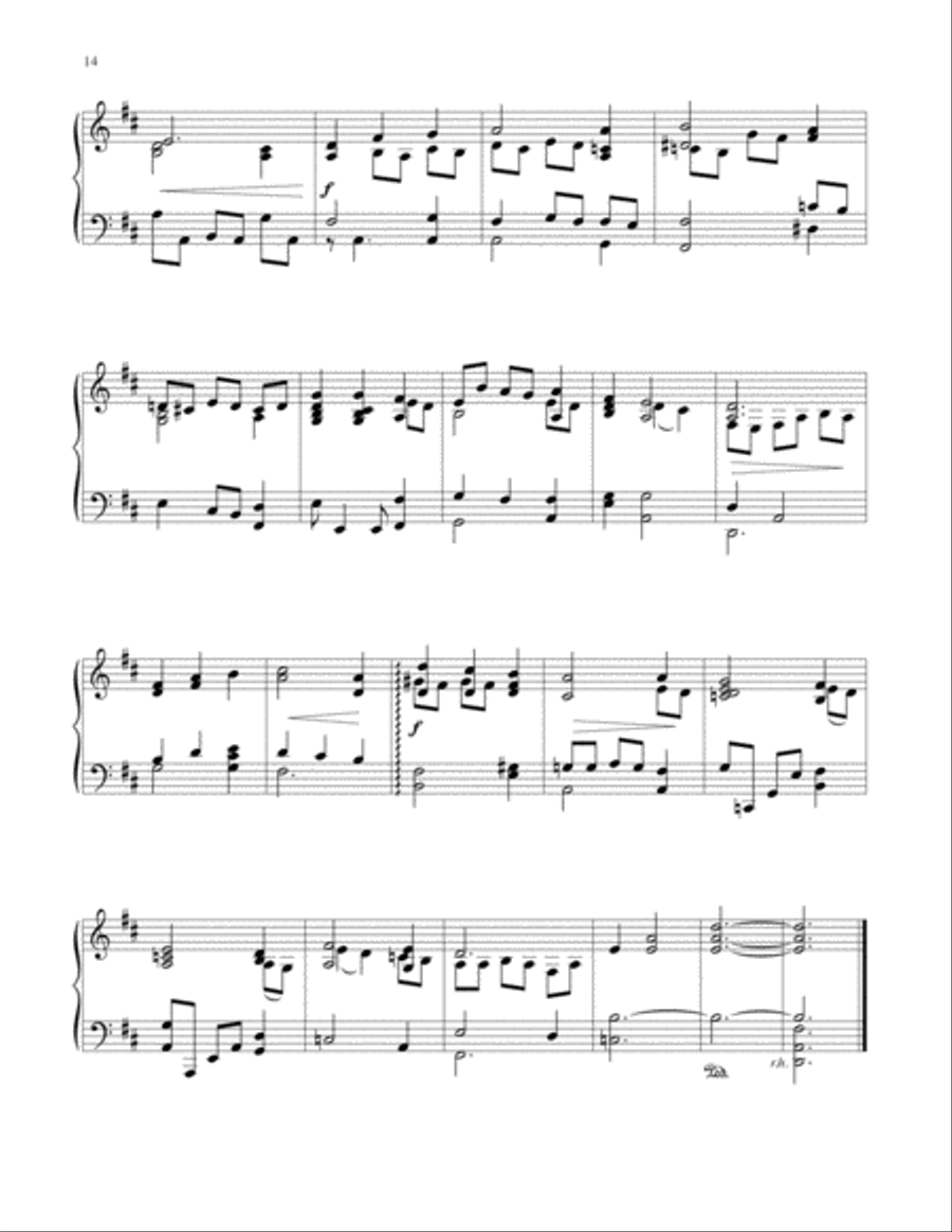 Grace and Peace Vol 8 Songs of lament and Longing Piano Solo scores gallery preview page 15