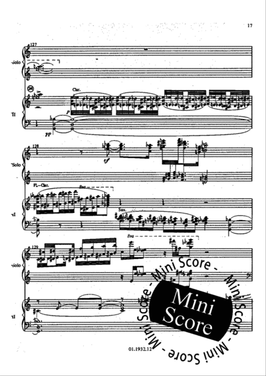 Concert Variations Concert Band scores gallery preview page 19