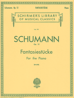 Book cover for Fantasiestücke, Op. 12