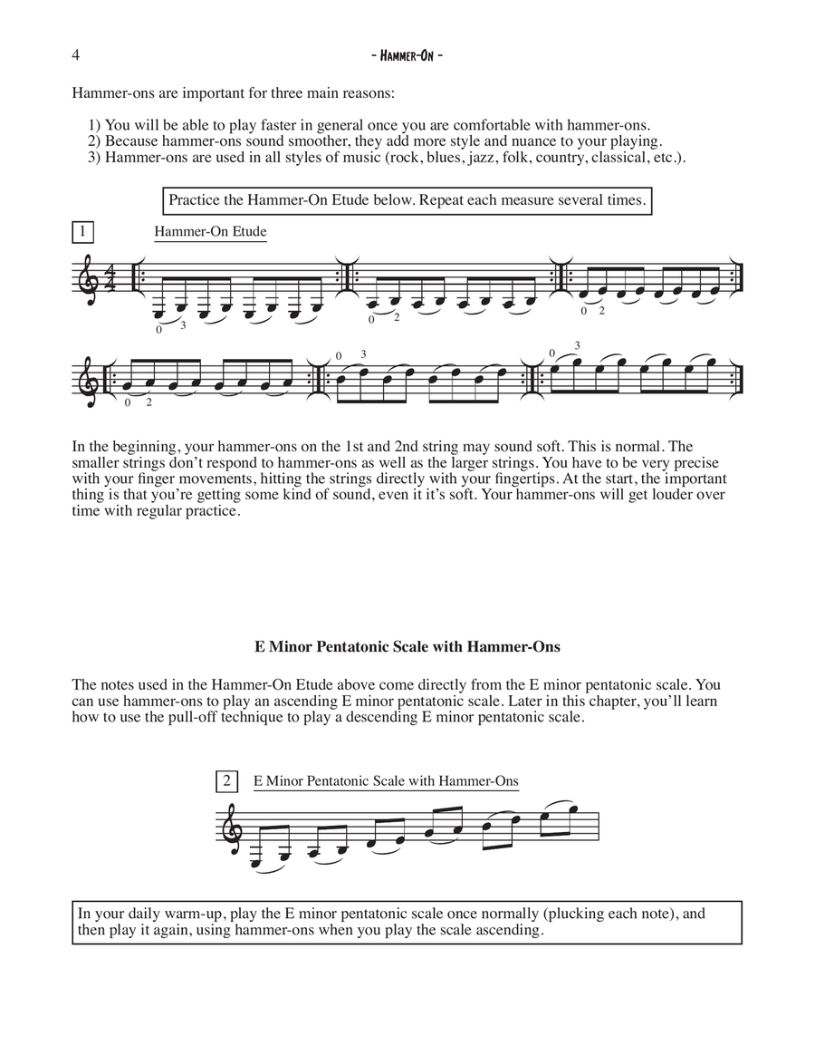 Melody Guitar Book 3: Beyond the 6th String Guitar scores gallery preview page 4