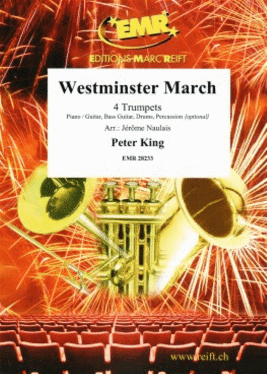 Westminster March Trumpet scores gallery preview page 1