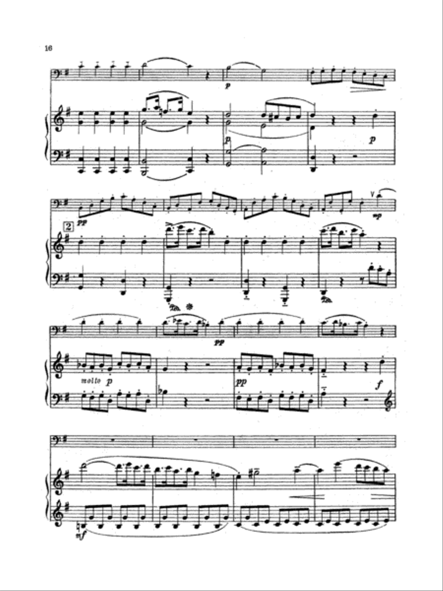 Mozart: Two Sonatas Part scores gallery preview page 3