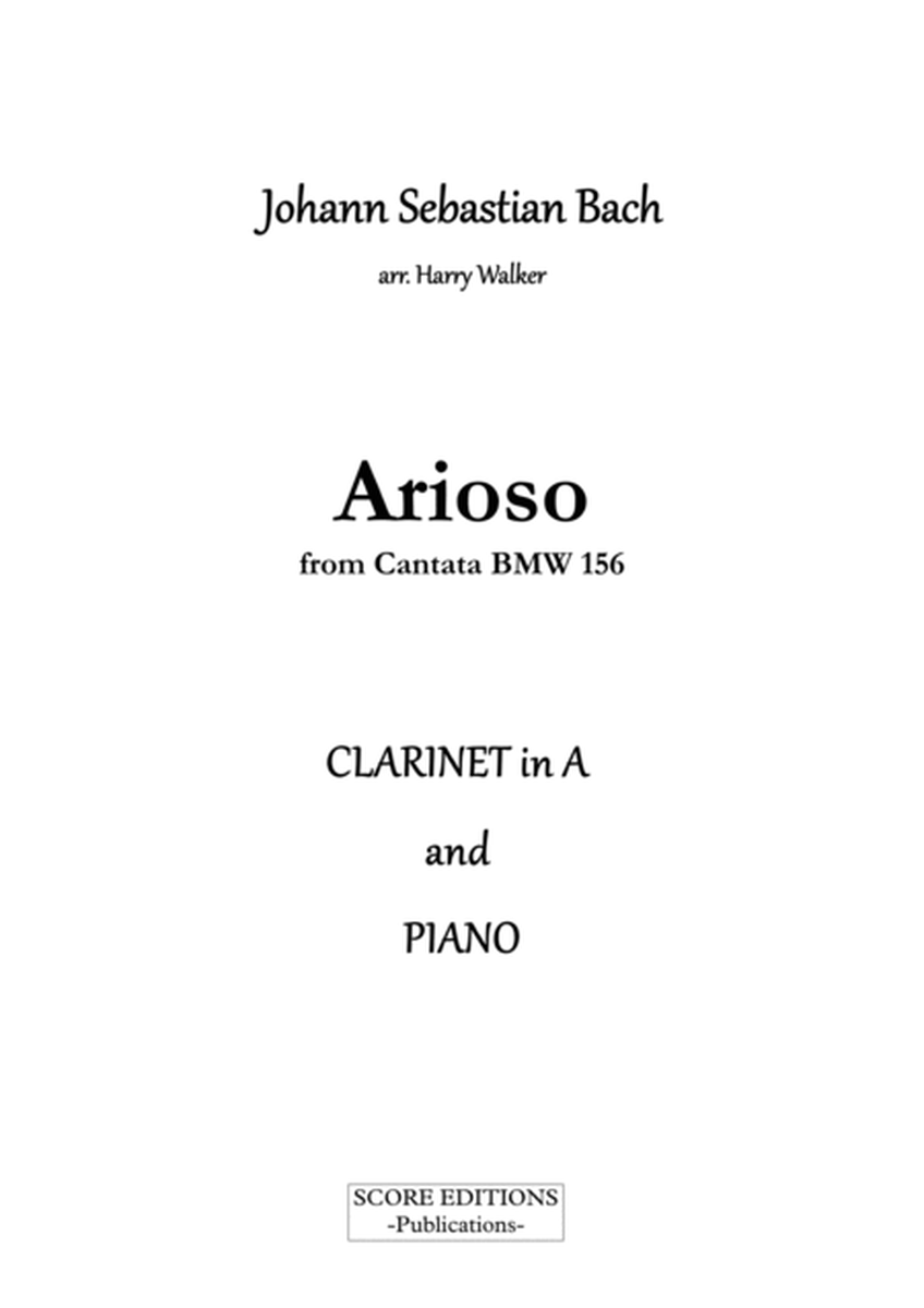 Bach - Arioso from Cantata BWV 156 for Clarinet in A and Piano image number null