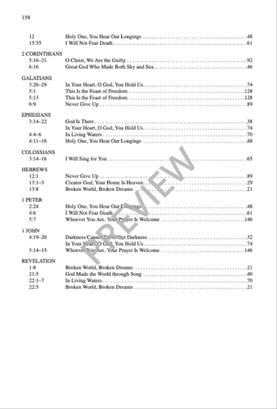 Sing No Empty Alleluias Sacred scores gallery preview page 144