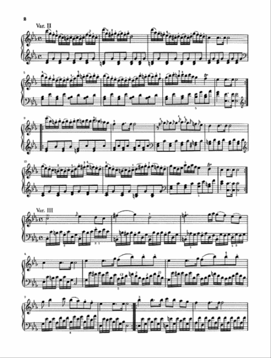 Variations for Piano – Volume I