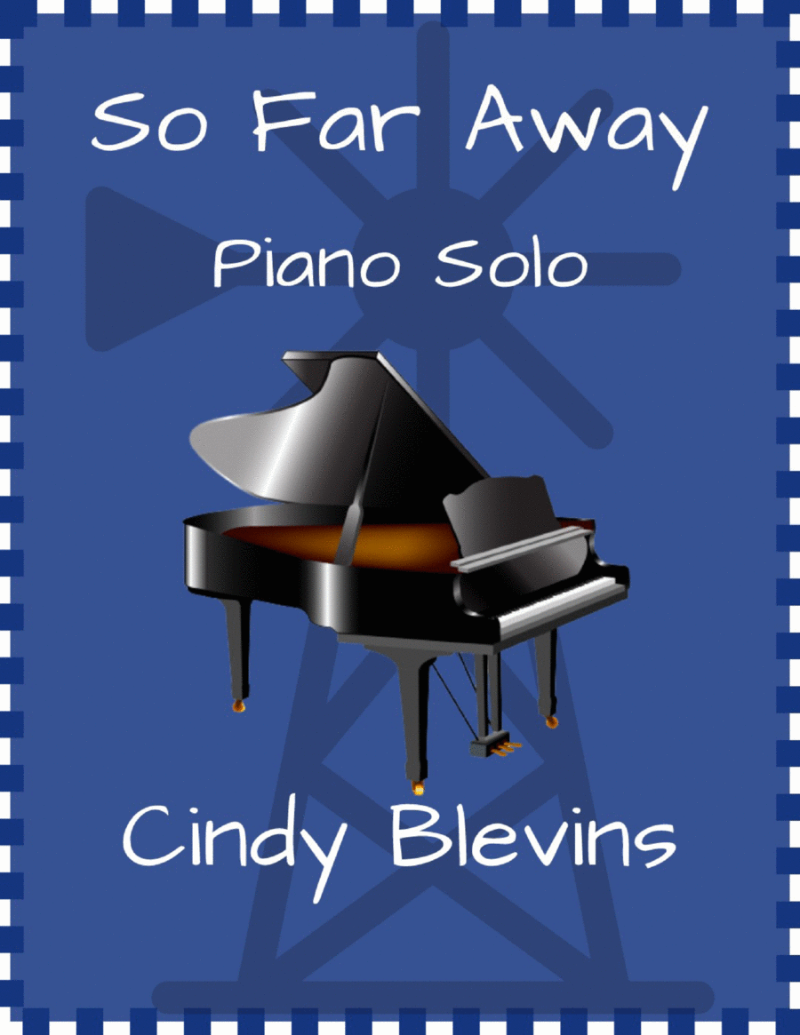 So Far Away, original piano solo image number null