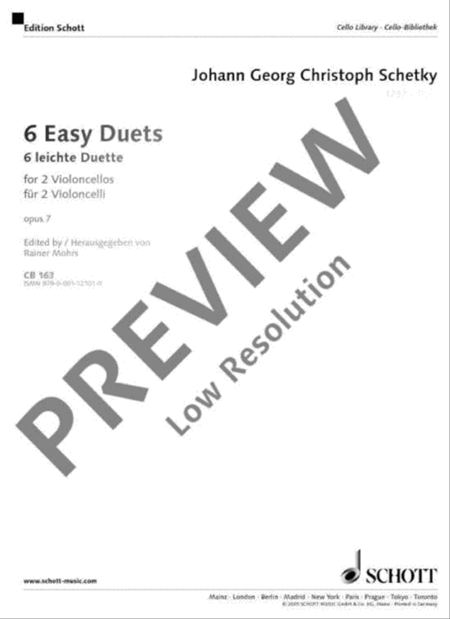 6 Easy Duets String Duet scores gallery preview page 2