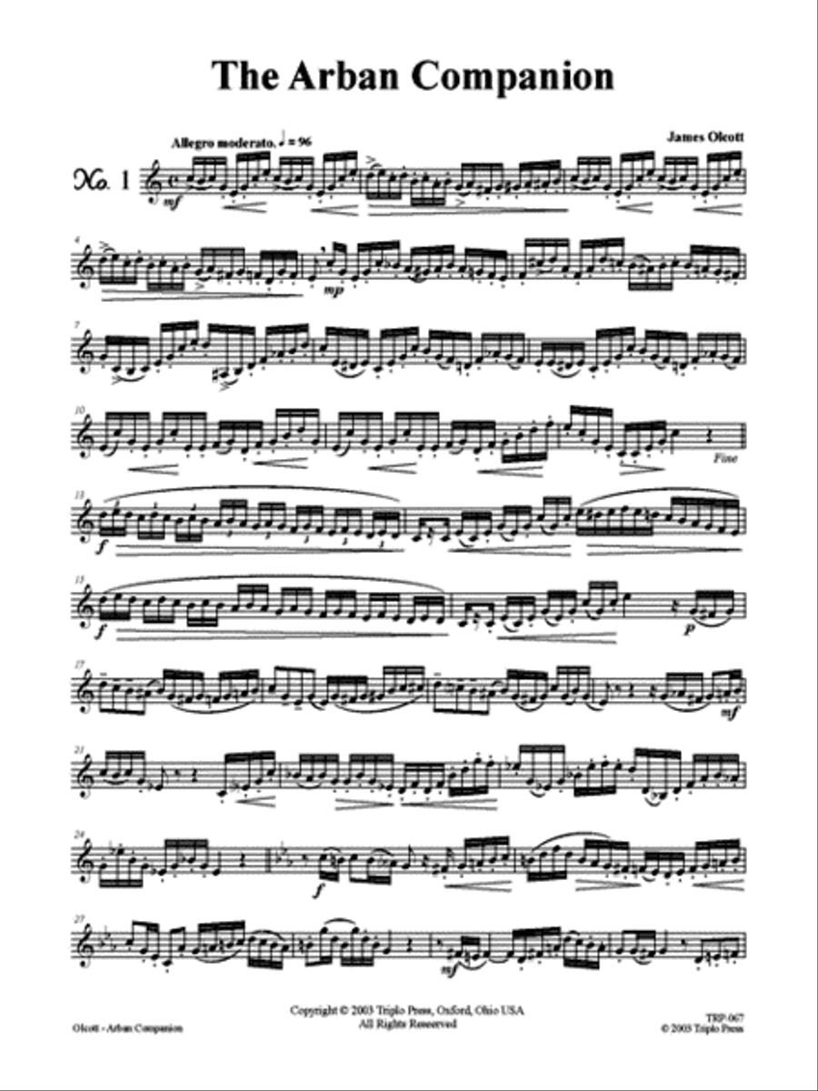 The Arban Companion Trumpet scores gallery preview page 2