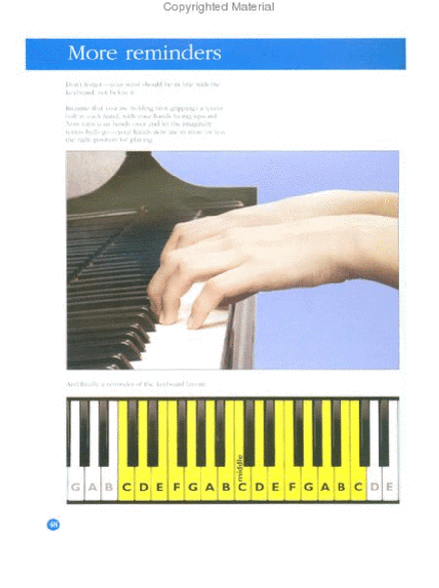 I Can Play Music: Complete Keyboard Course Piano Method scores gallery preview page 4