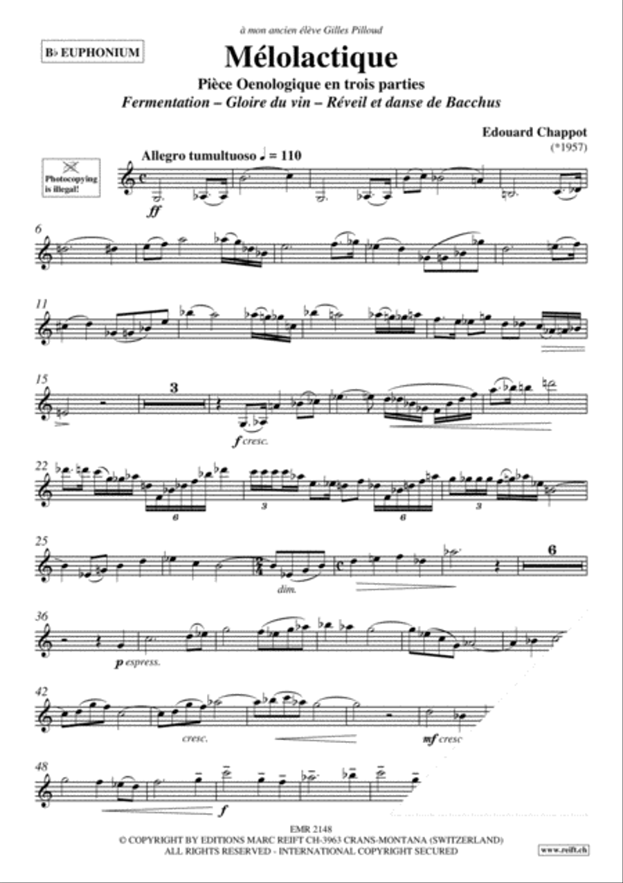 Melolactique Melolactique Euphonium scores gallery preview page 3