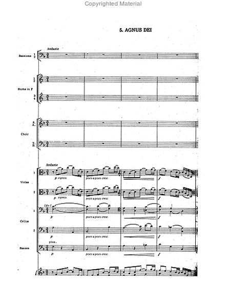 Requiem Faure - Score