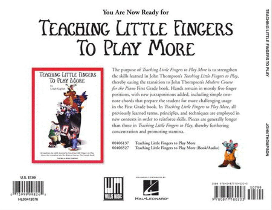 Teaching Little Fingers to Play