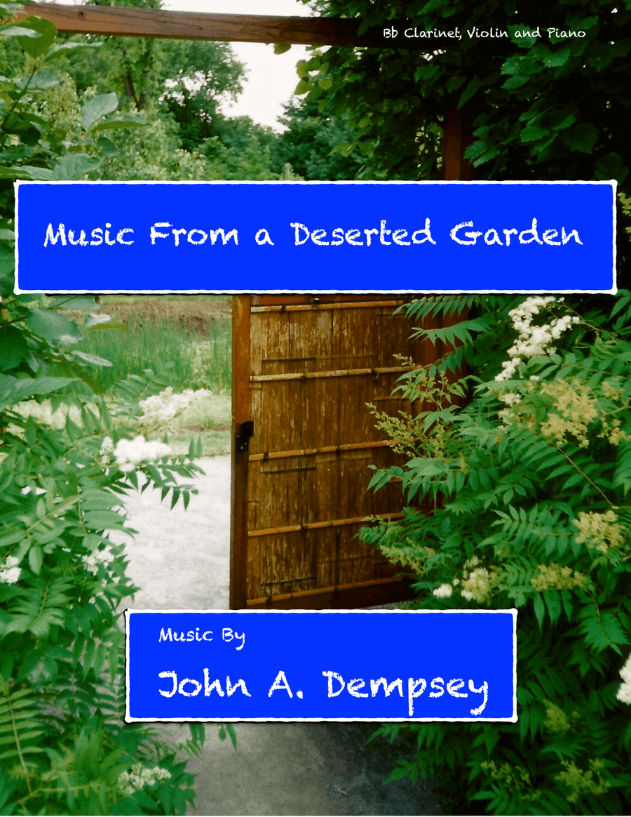 Music From a Deserted Garden (Trio for Clarinet, Violin and Piano) Small Ensemble scores gallery preview page 1
