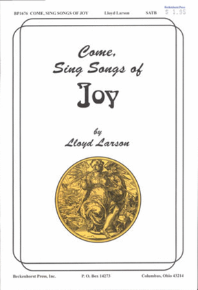 Book cover for Come, Sing Songs of Joy