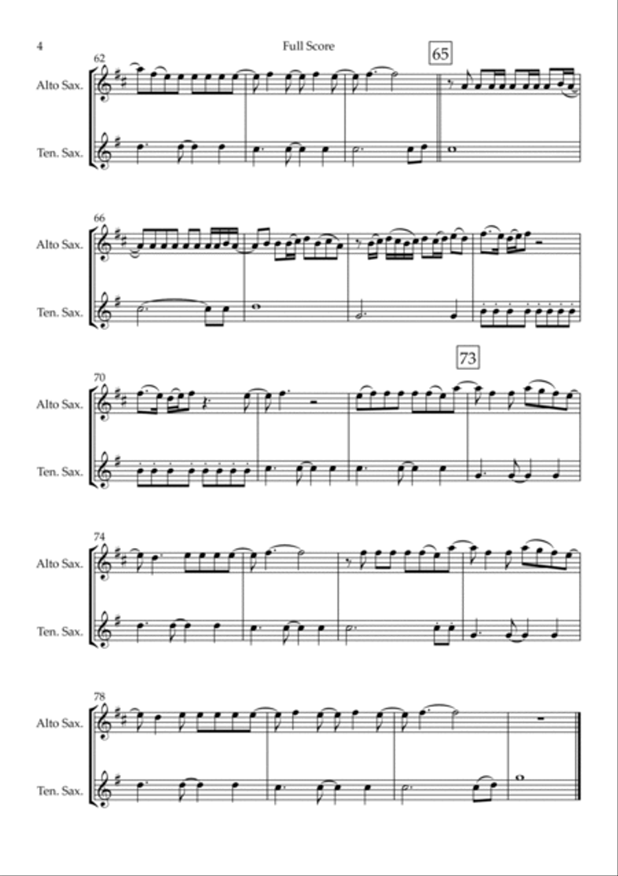 Empire State Of Mind Woodwind Duet scores gallery preview page 4