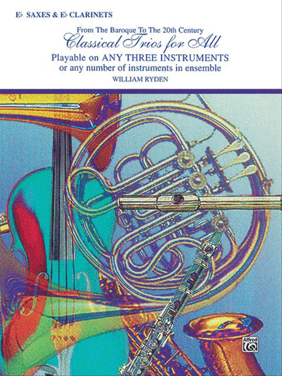 Classical Trios for All (From the Baroque to the 20th Century) Small Ensemble scores gallery preview page 1