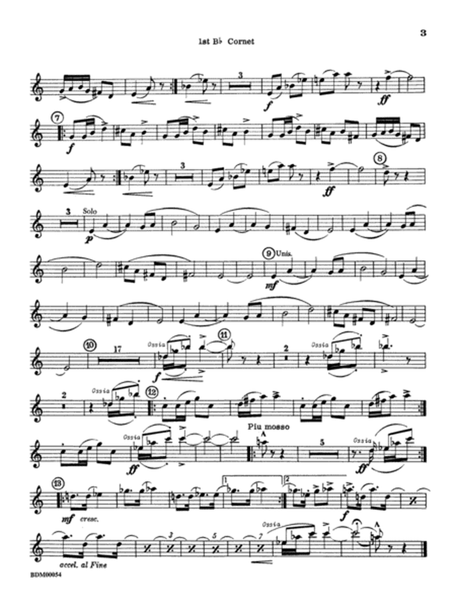 Symphonic Suite: 1st B-flat Cornet