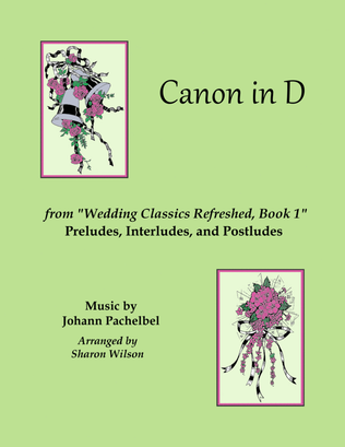 Book cover for Canon in D (by Pachelbel)