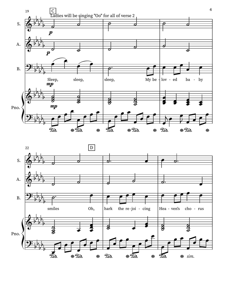 Still, Still, Still Still, Still, Still 3-Part scores gallery preview page 4