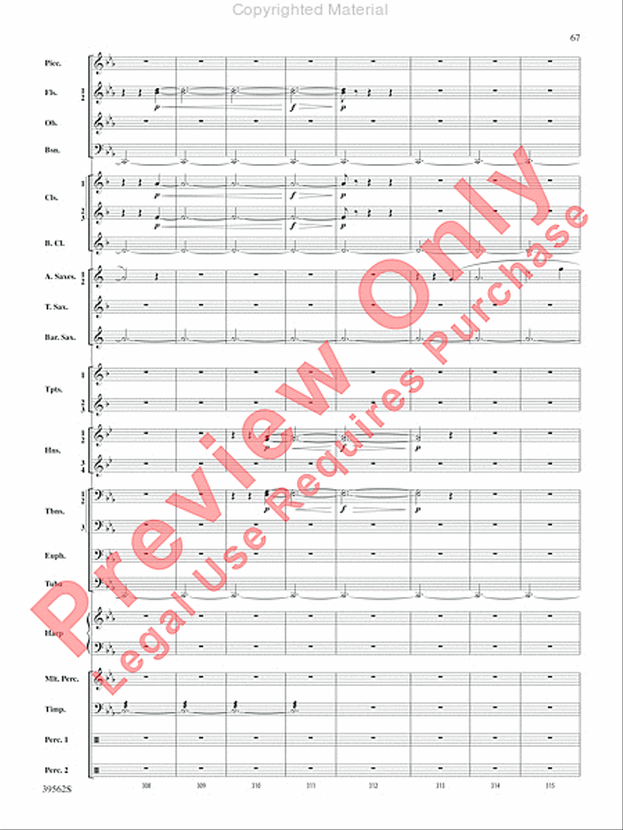 The Complete Harry Potter Concert Band scores gallery preview page 68