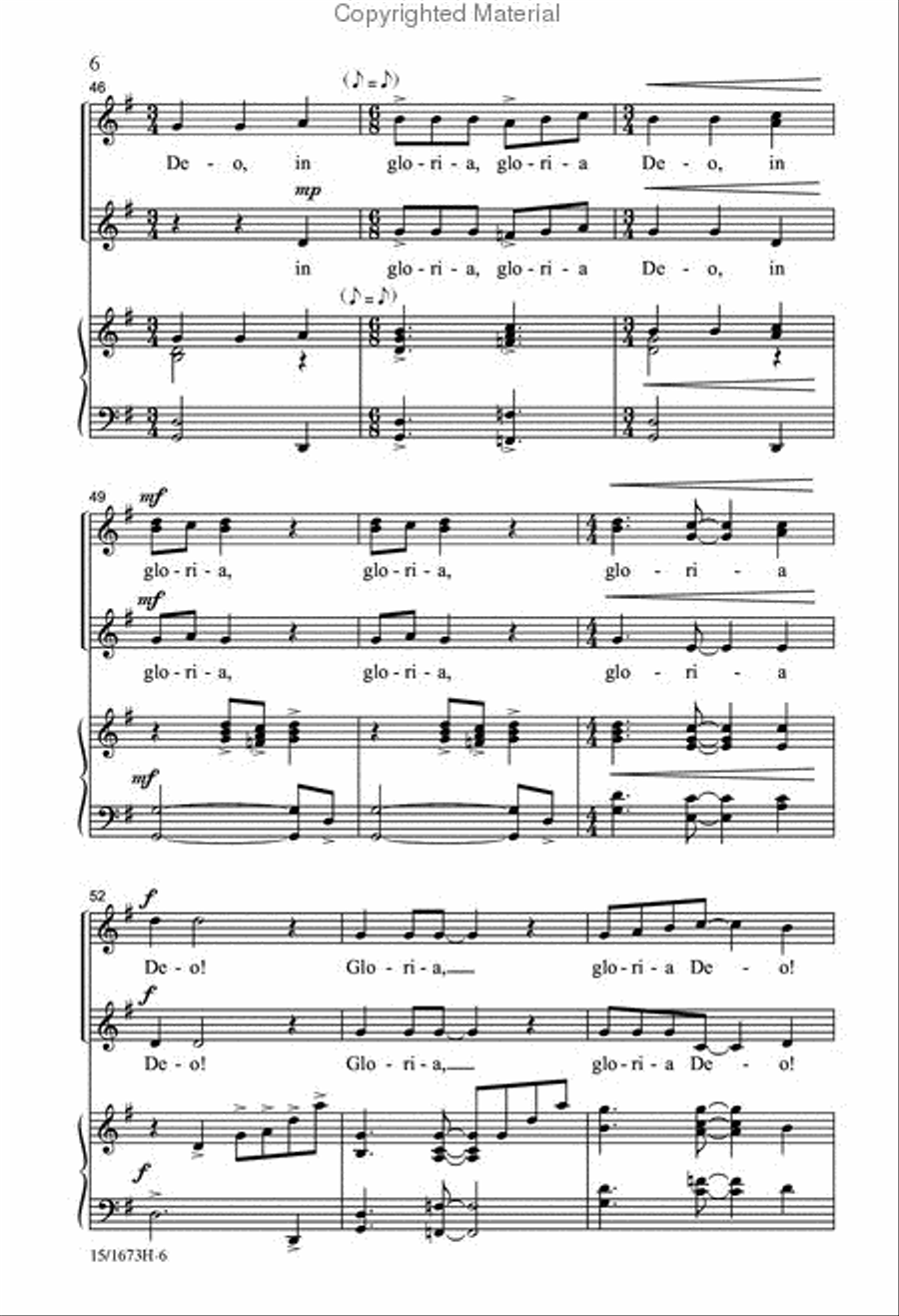 Gloria Deo SSA scores gallery preview page 7