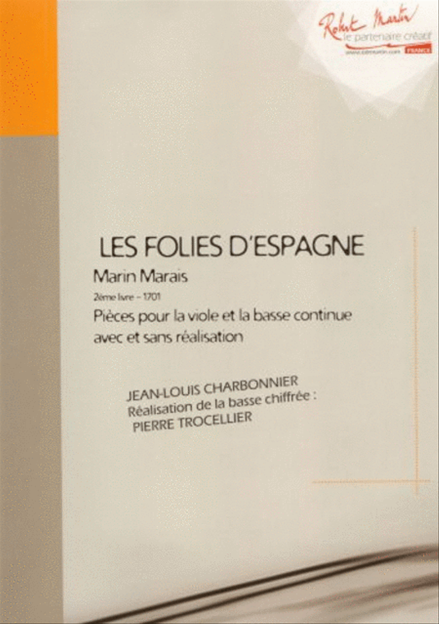 Folies d'Espagne Folies d'Espagne Cello scores gallery preview page 1