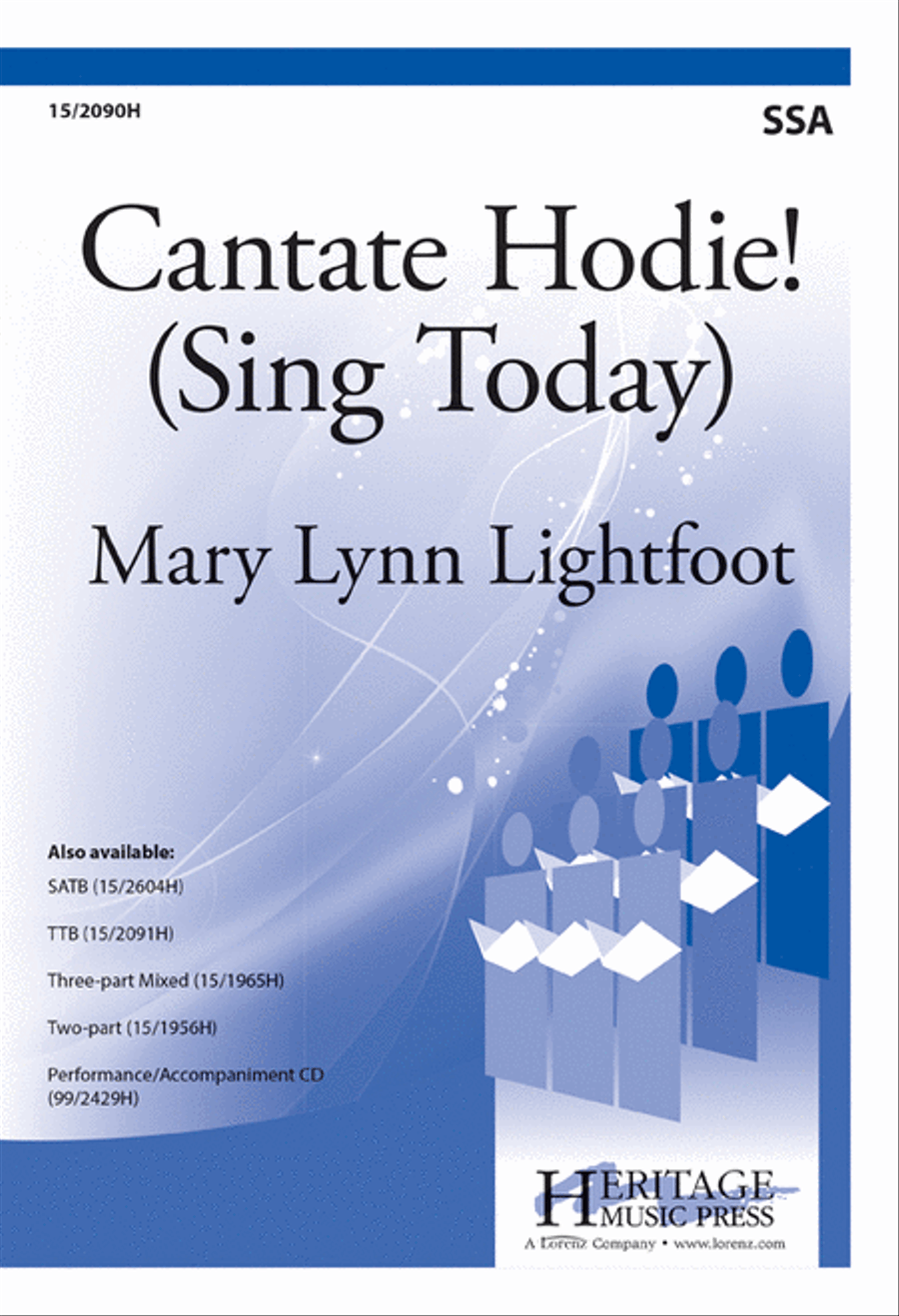 Cantate Hodie! (Sing Today) SSA scores gallery preview page 1