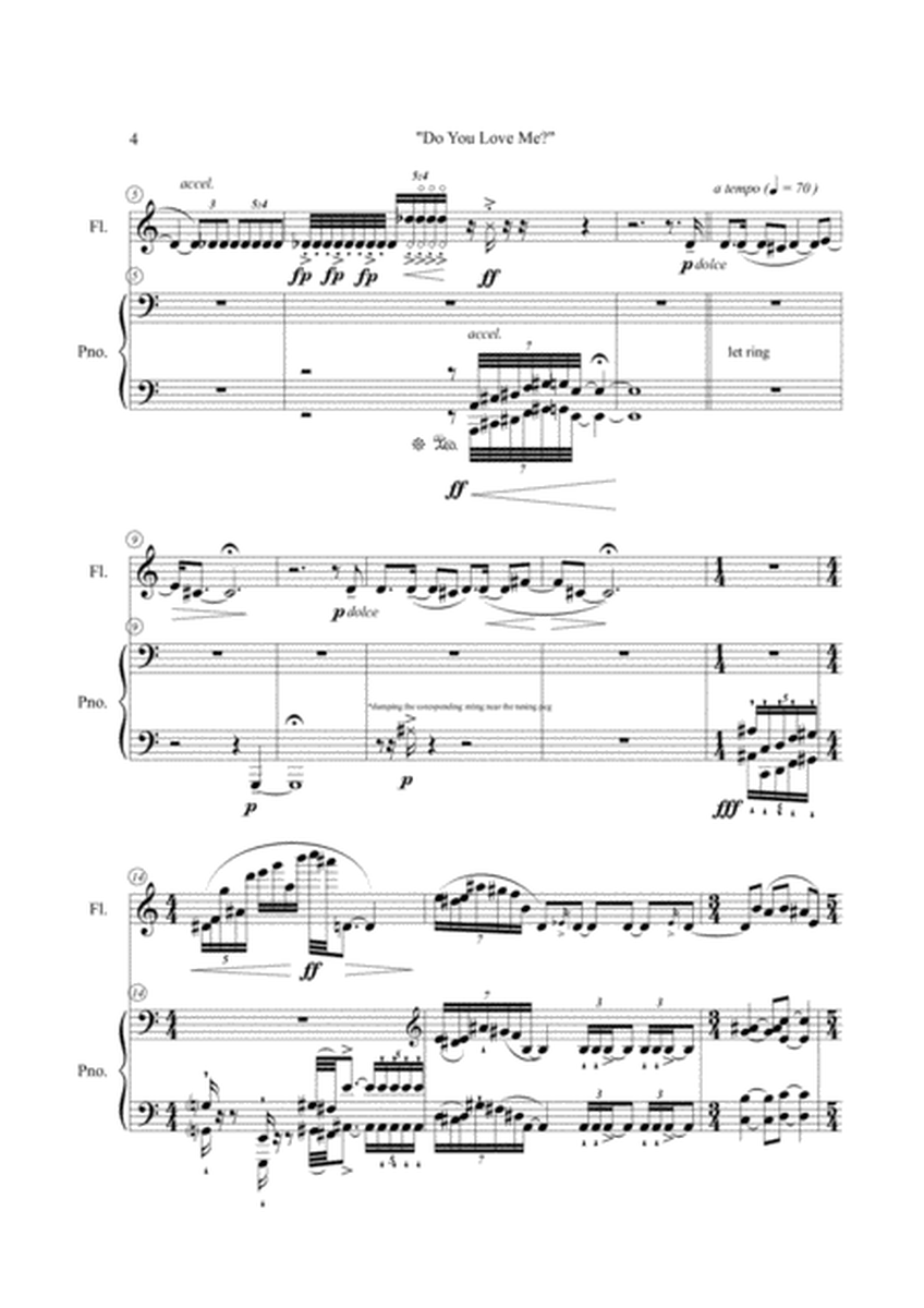 "Do You Love Me?" for flute and piano